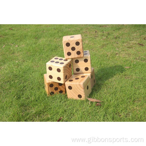 Top Seller Toys Wooden Yard Dice